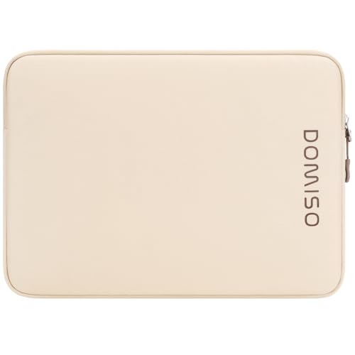 DOMISO 15,6 pouces housse ordinateur beige jaune étanche