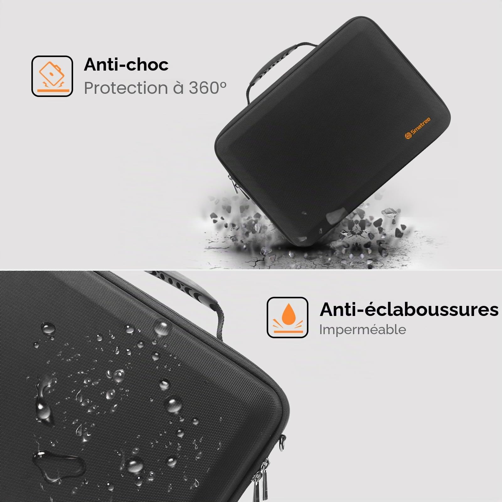 Smatree MobileBase A485S sacoche PC 15,6" ASUS avec support