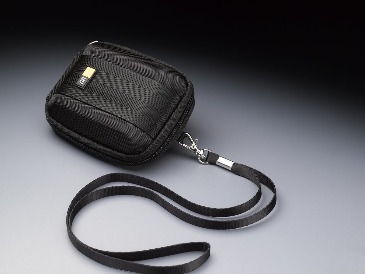 Case Logic QPB-201 Housse appareil photo compact grise semi-rigide