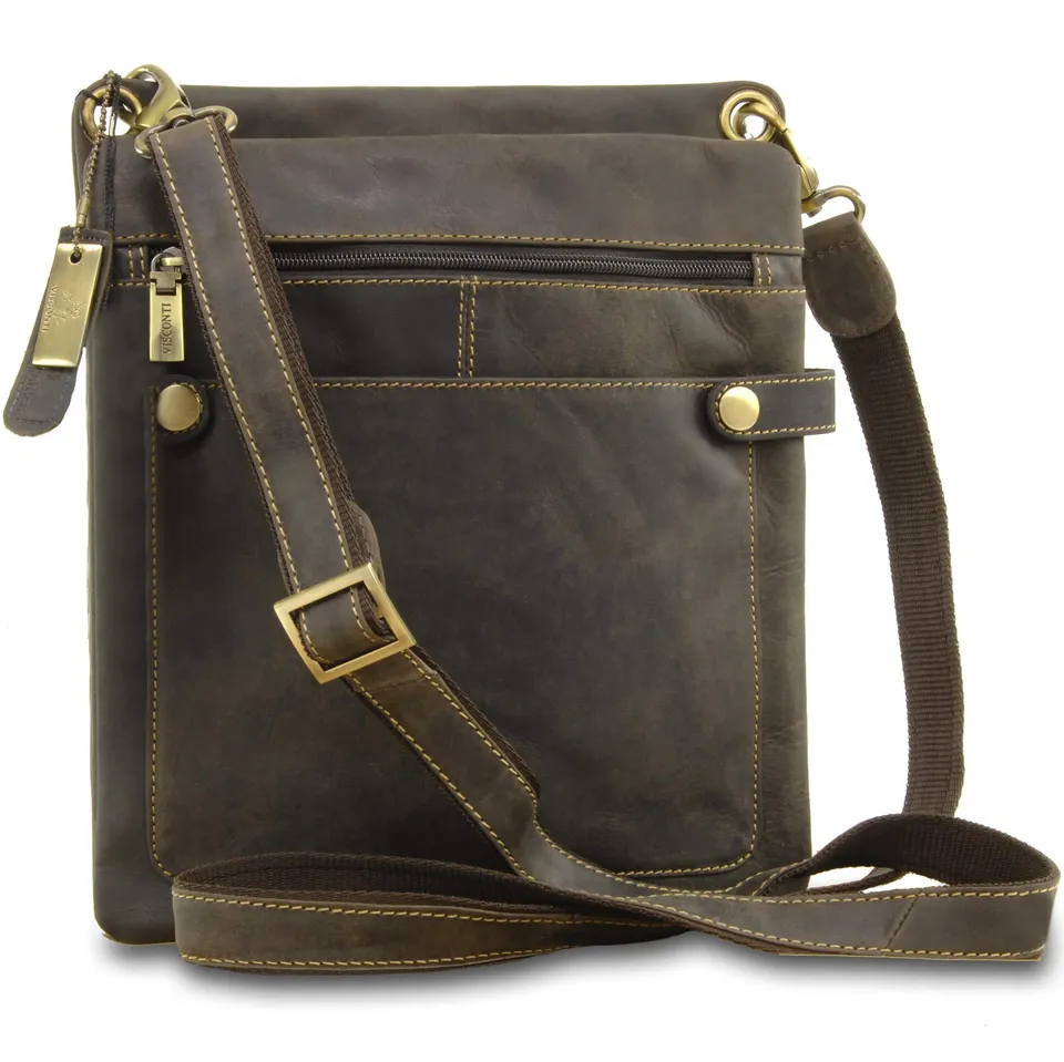 Visconti 18512 Neo sac bandoulière cuir messenger réglable