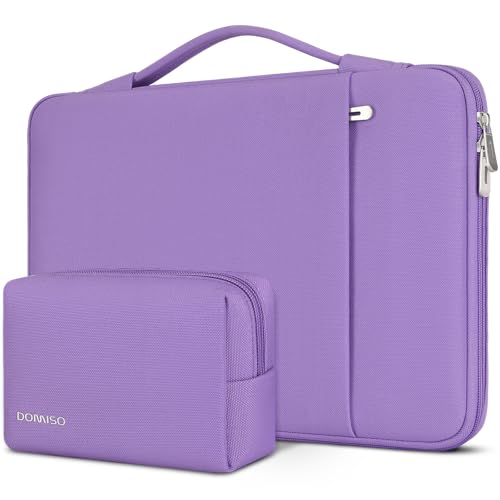 DOMISO housse ordinateur portable 17,3 pouces violet déperlante