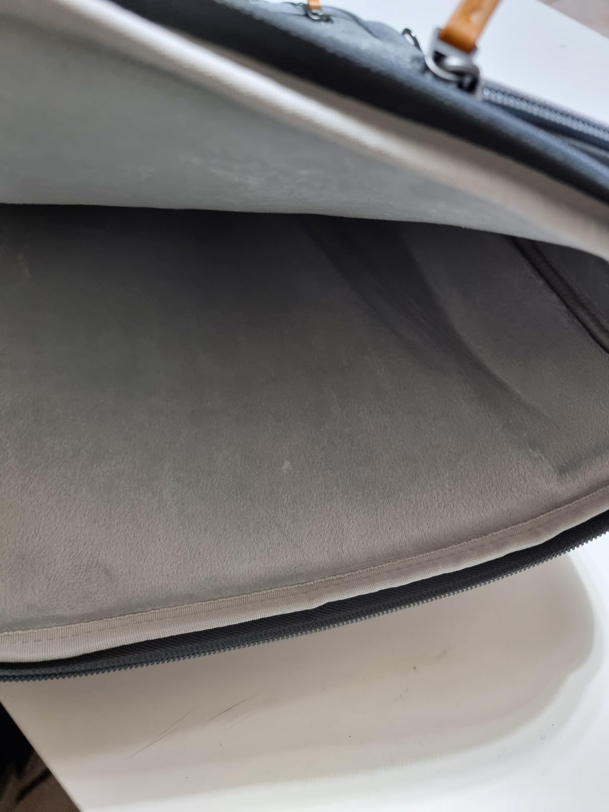 Domiso 17,3" sacoche ordinateur portable grise imperméable