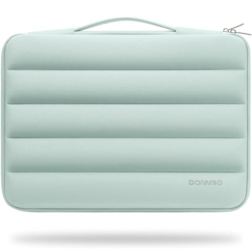 DOMISO Housse ordinateur portable 14 pouces menthe verte étanche