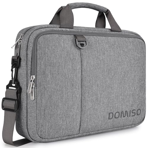 DOMISO 15,6 pouces sacoche PC portable gris imperméable
