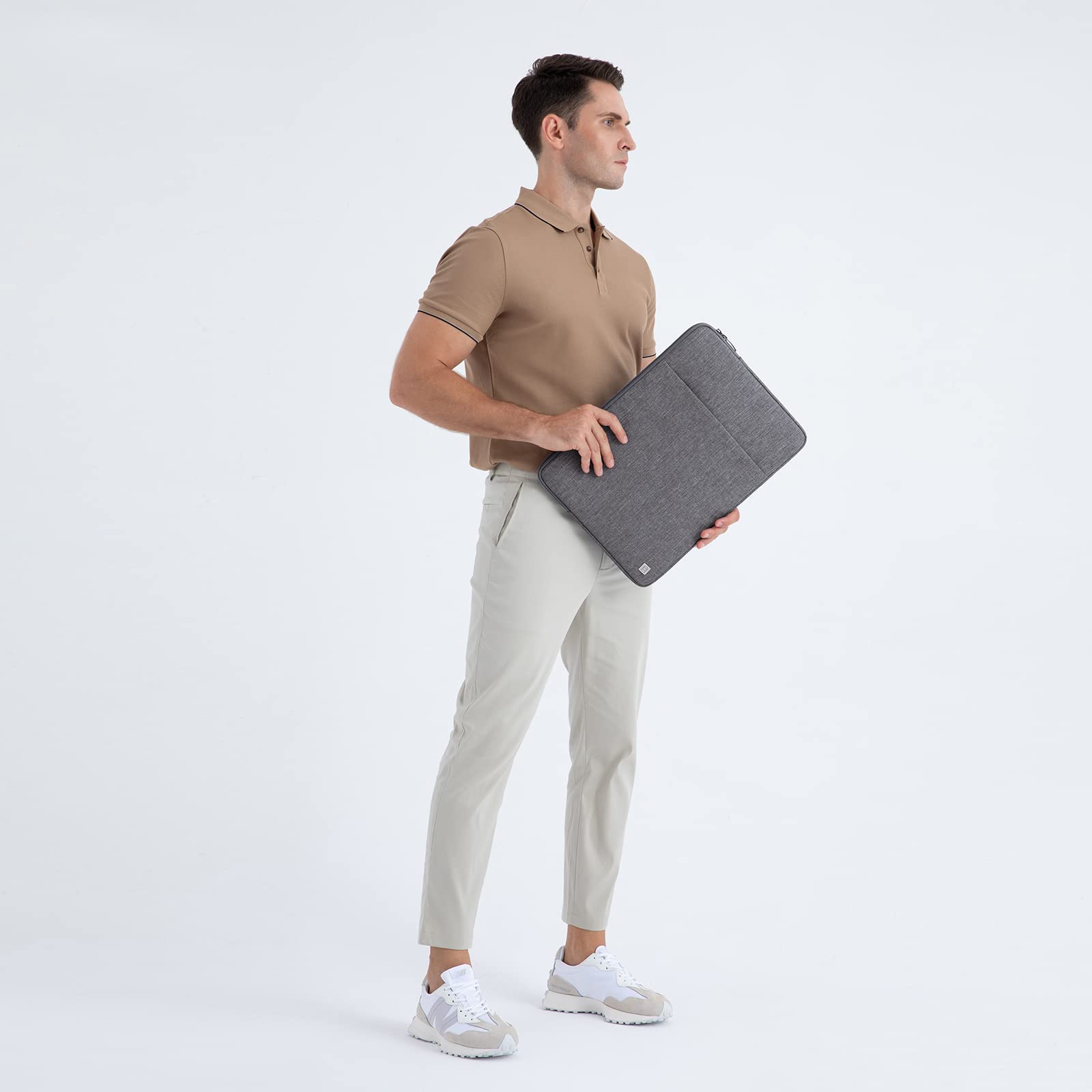 Domiso 17 pouces housse PC 17,3 gris imperméable