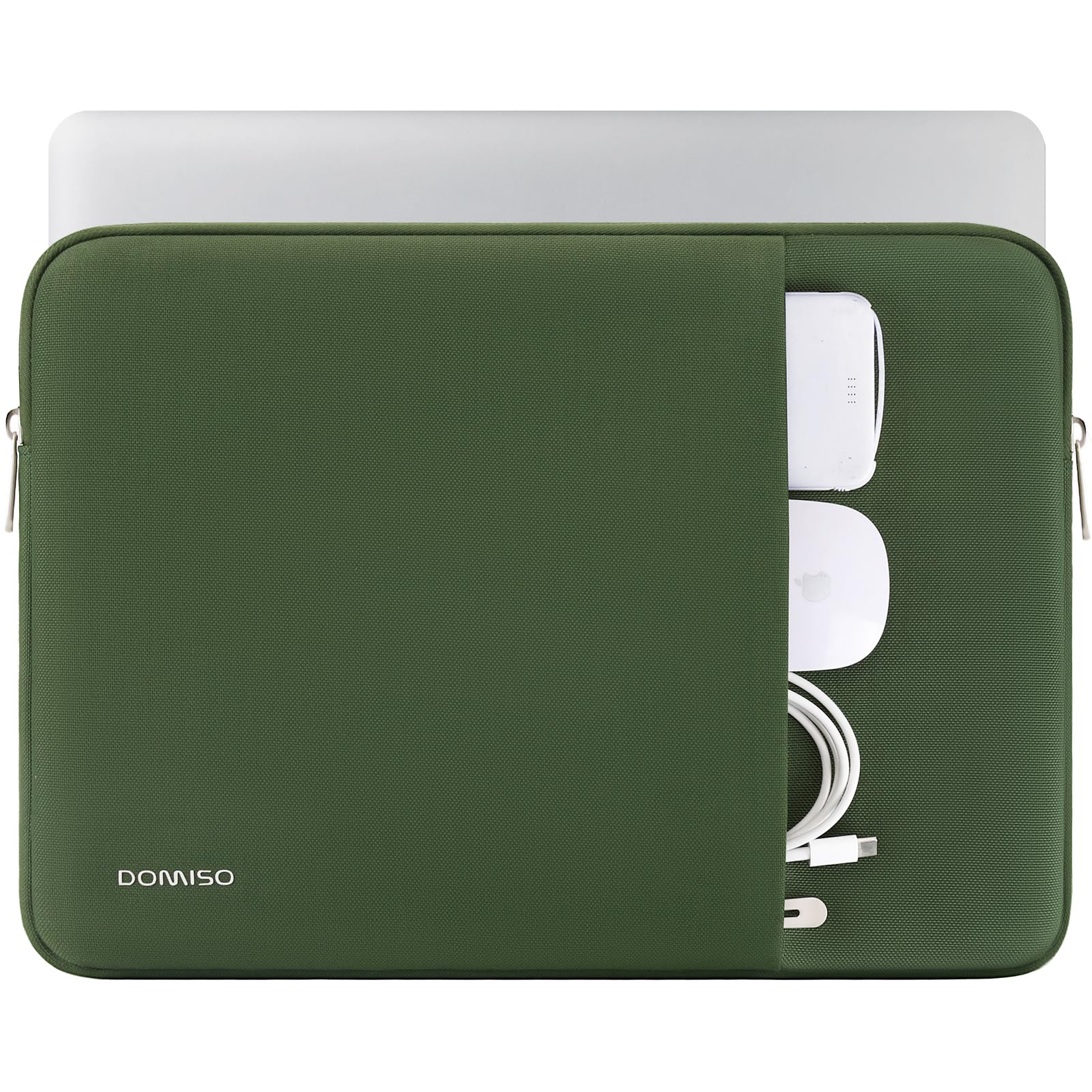 DOMISO 17,3 Pouces Housse PC Vert Avocat Antichoc