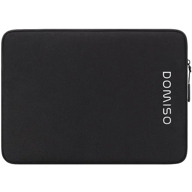 DOMISO 15,6 Pouces Housse Ordinateur Portable Noir Antichoc