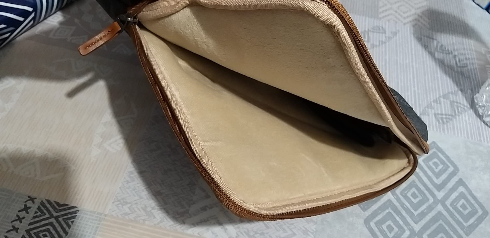 DOMISO Housse Ordinateur 17,3 Pouces Gris Foncé Imperméable